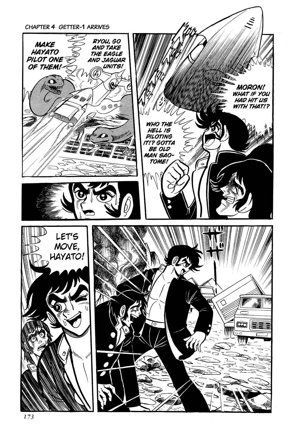 Page 9 Chapter 4 Getter Robo
