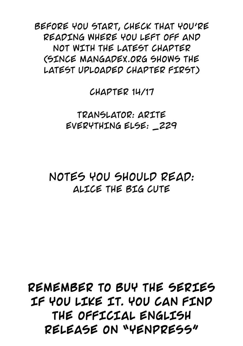 Page 1 Chapter 14 Kimi to Boku no Saigo no Senjou, Aruiwa Sekai ga Hajimaru Seisen