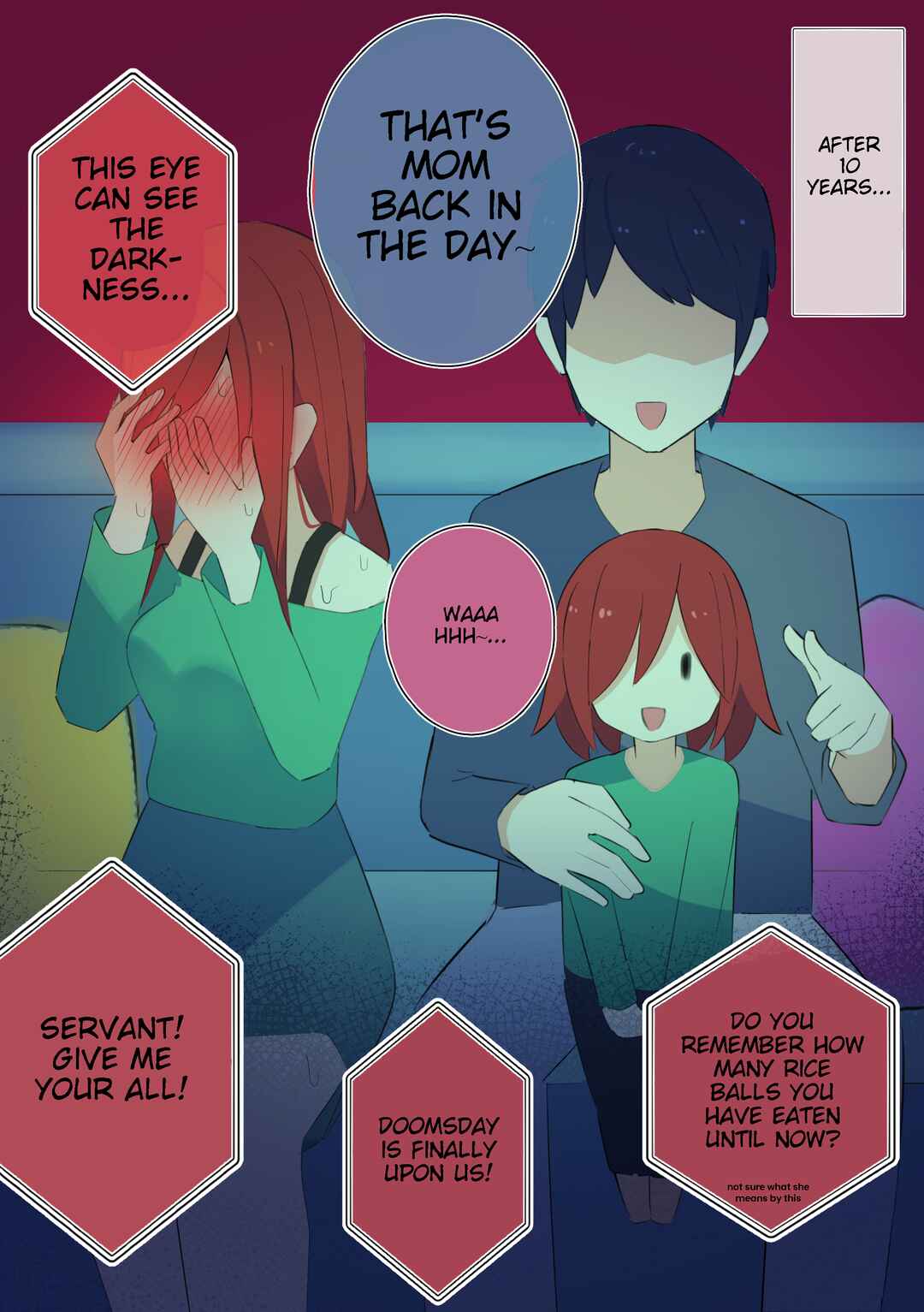 Page 2 Chapter 1 Chuunibyou-chan After 10 Years