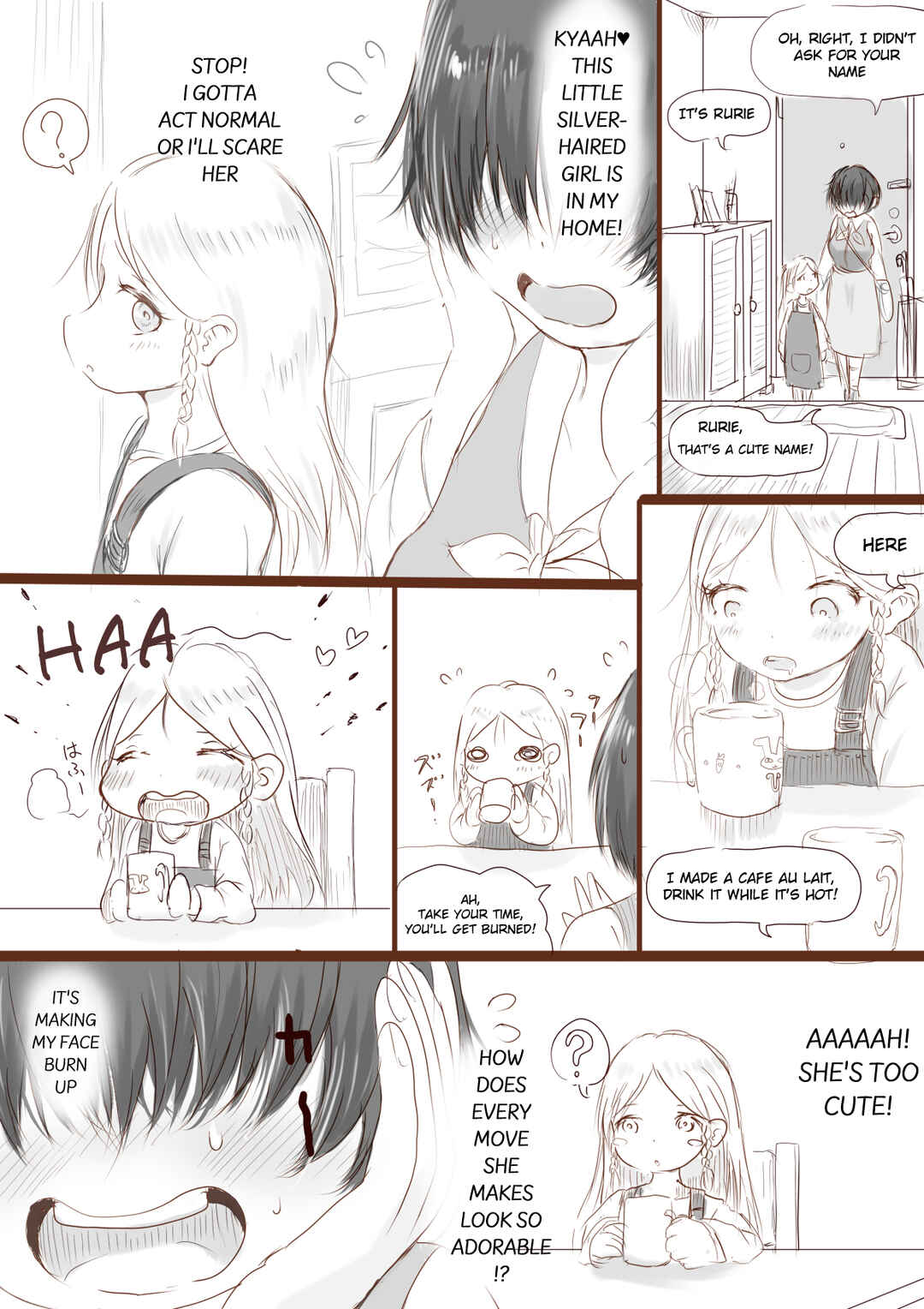 Page 4 Chapter Unknown_91fc Anraku-san wa Ginpatsu Half Shoujo wo Iyashitai