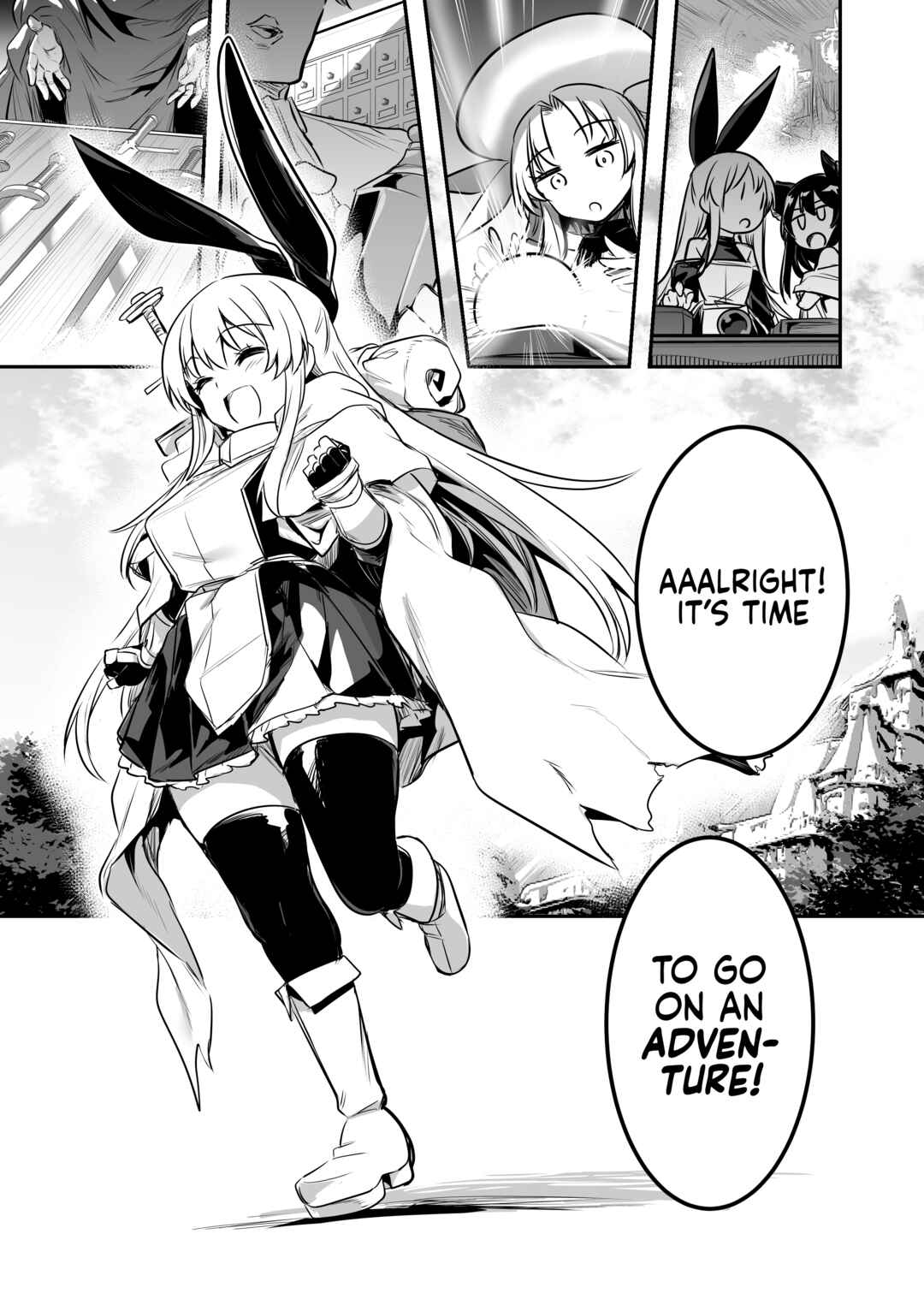 Page 4 Chapter 0 Adventurer-chan and her Lewd Adventure