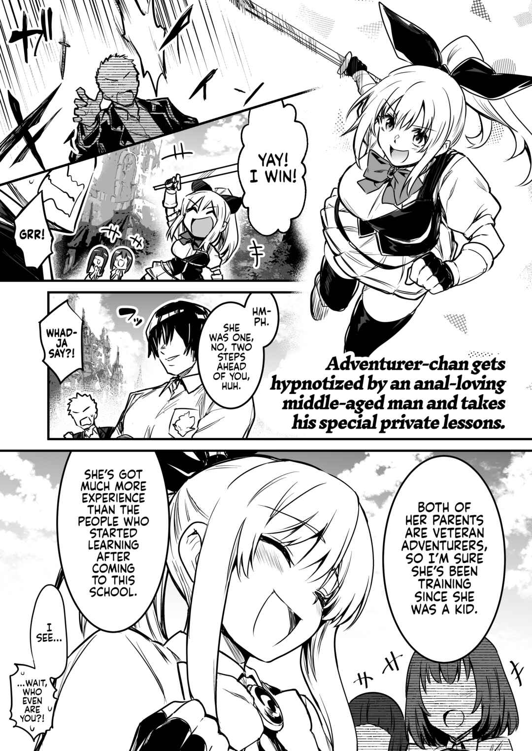 Page 1 Chapter 15 Adventurer-chan and her Lewd Adventure