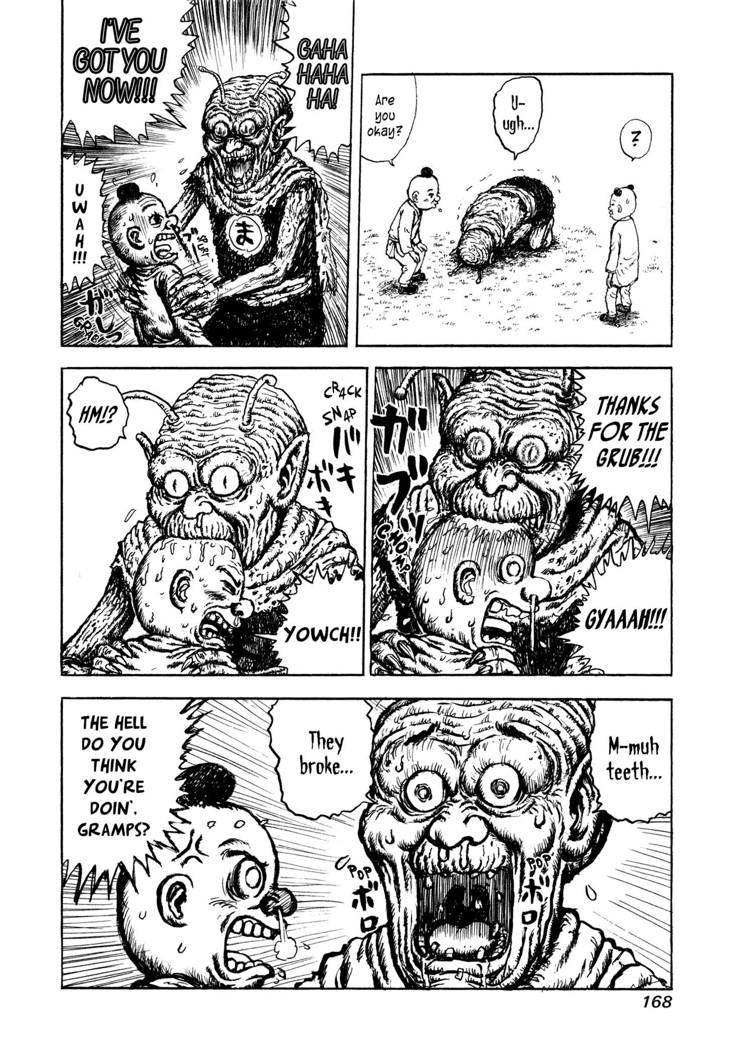 Page 8 Chapter 9 Manyuuki - Babaa to Awarenage Bokutachi