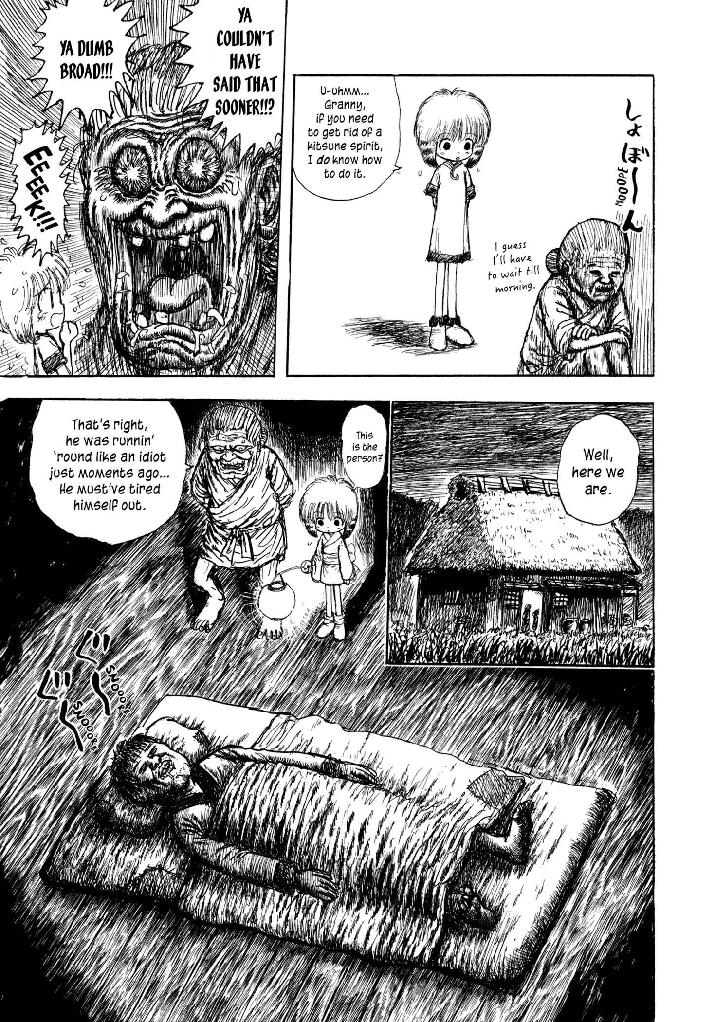 Page 11 Chapter 4 Manyuuki - Babaa to Awarenage Bokutachi