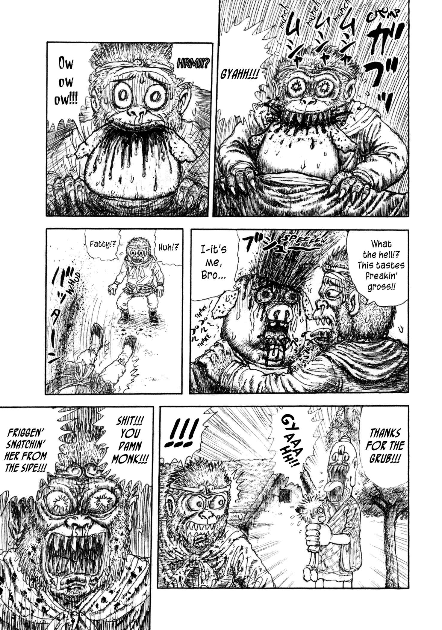 Page 11 Chapter 2 Manyuuki - Babaa to Awarenage Bokutachi