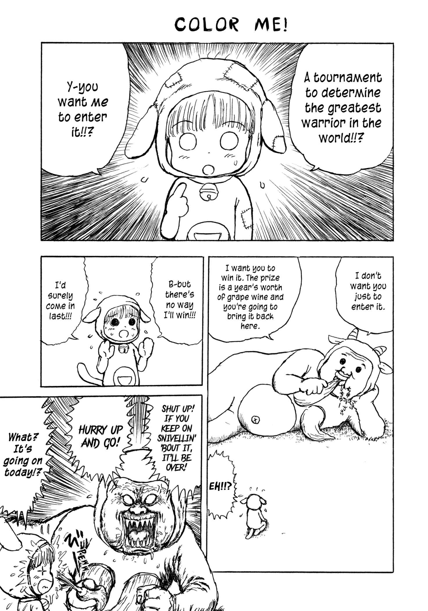 Page 3 Chapter 8 Manyuuki - Babaa to Awarenage Bokutachi