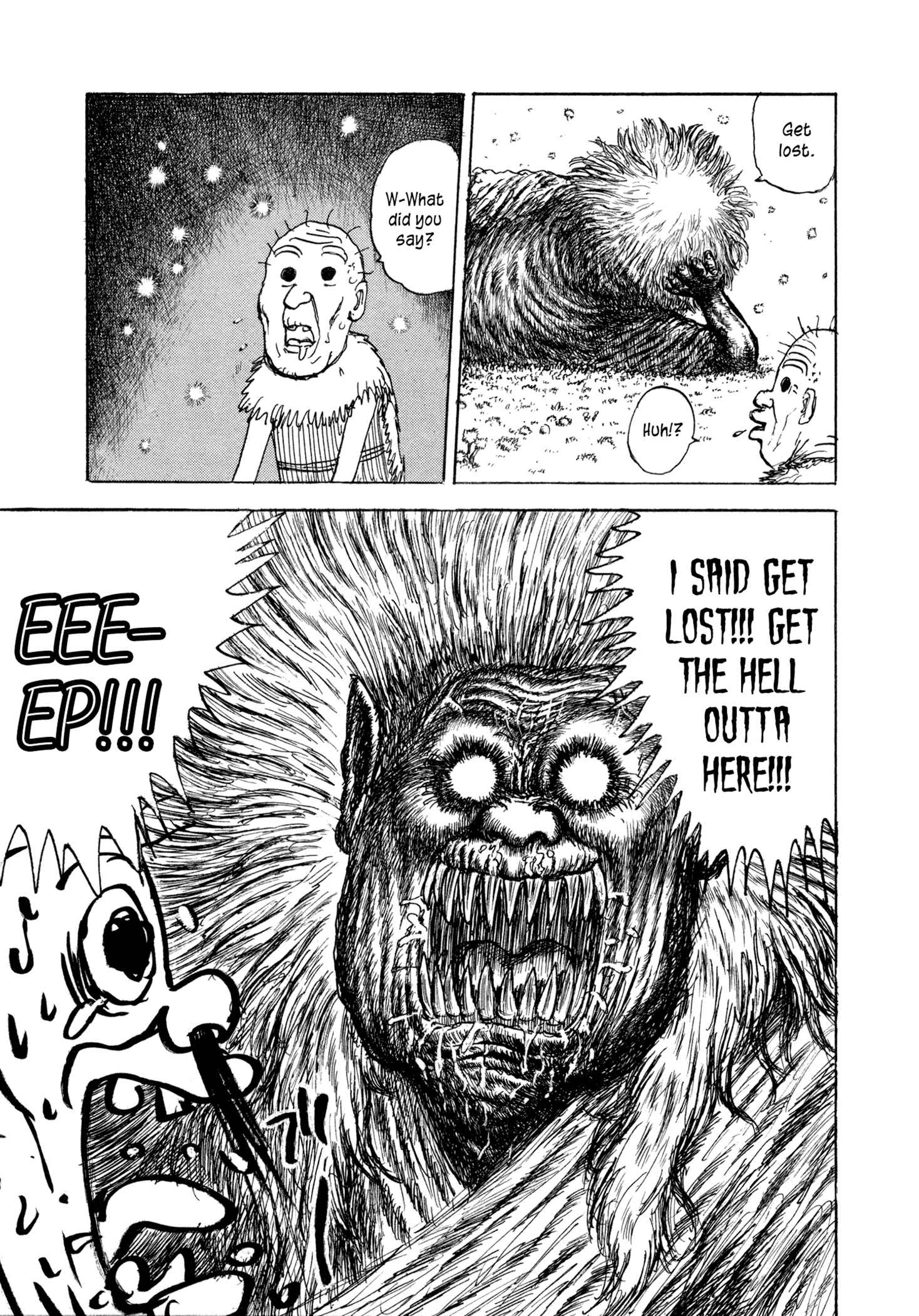 Page 9 Chapter 3 Manyuuki - Babaa to Awarenage Bokutachi