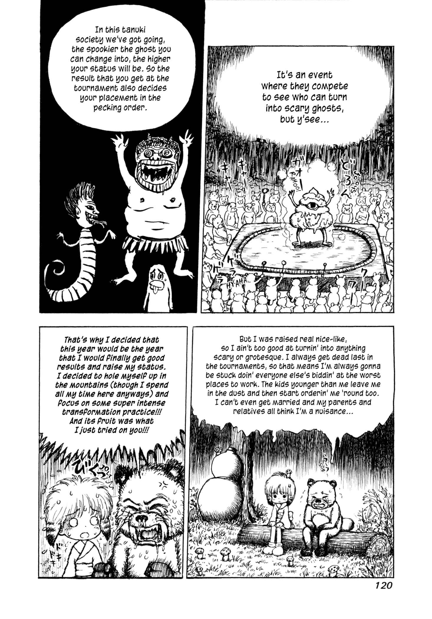 Page 8 Chapter 6 Manyuuki - Babaa to Awarenage Bokutachi