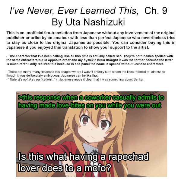 Page 31 Chapter 9 Ive Never, Ever Learned This
