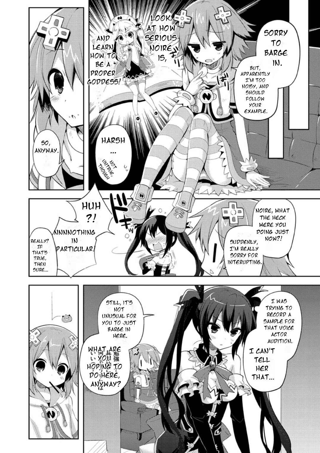 Page 3 Chapter 4 Hyperdimension Neptunia: The Animation - Comic Anthology - Dengeki Comics