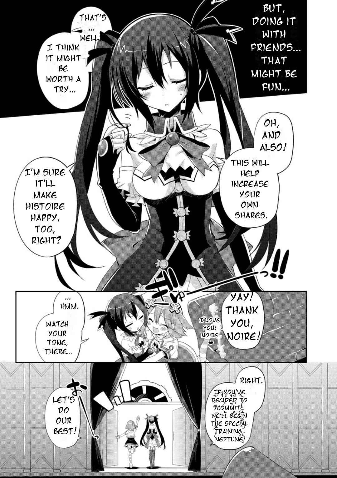 Page 8 Chapter 4 Hyperdimension Neptunia: The Animation - Comic Anthology - Dengeki Comics