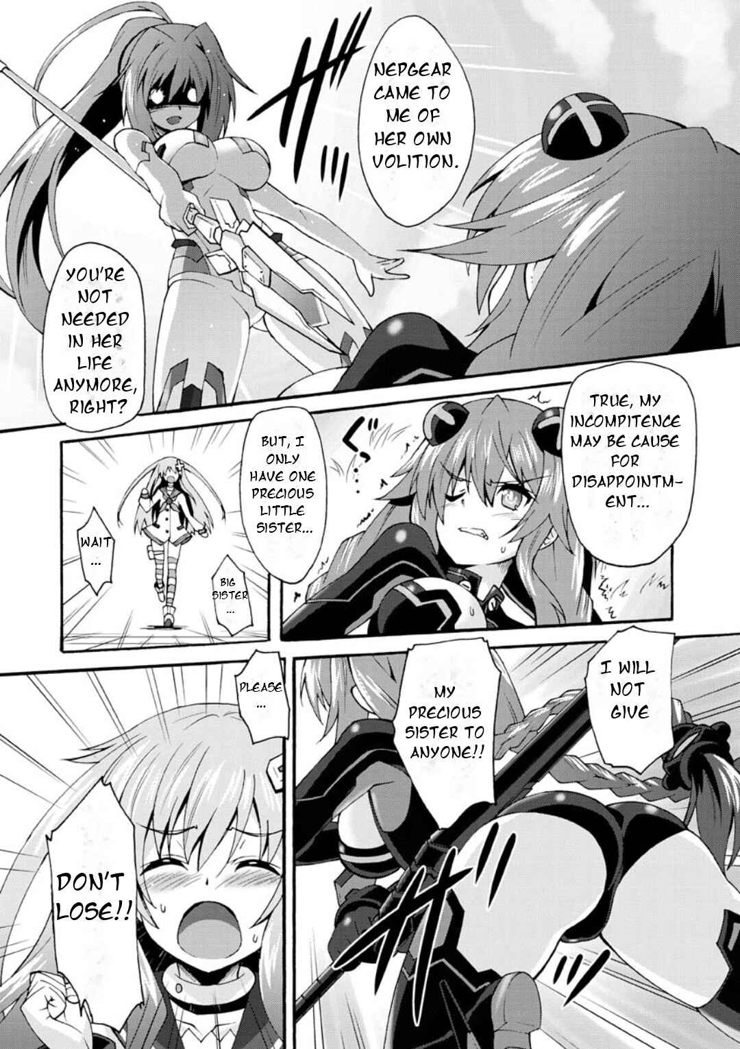 Page 9 Chapter 7 Hyperdimension Neptunia: The Animation - Comic Anthology - Dengeki Comics