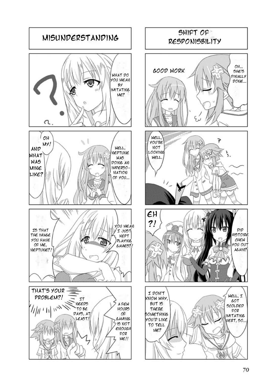 Page 5 Chapter 8 Hyperdimension Neptunia: The Animation - Comic Anthology - Dengeki Comics