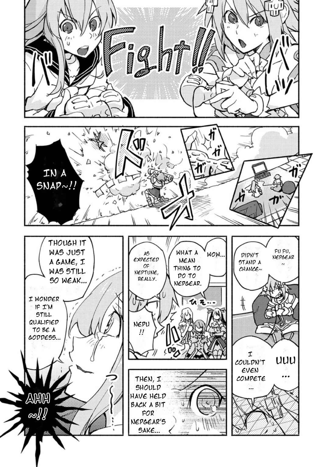 Page 4 Chapter 10 Hyperdimension Neptunia: The Animation - Comic Anthology - Dengeki Comics
