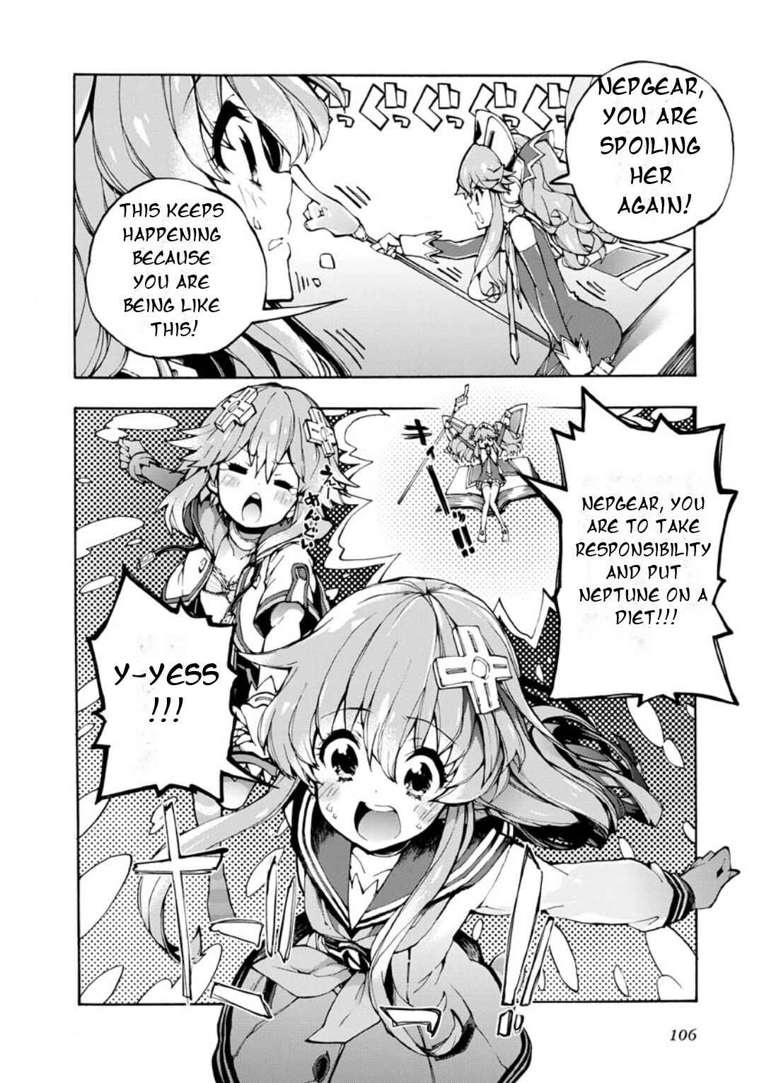 Page 9 Chapter 12 Hyperdimension Neptunia: The Animation - Comic Anthology - Dengeki Comics