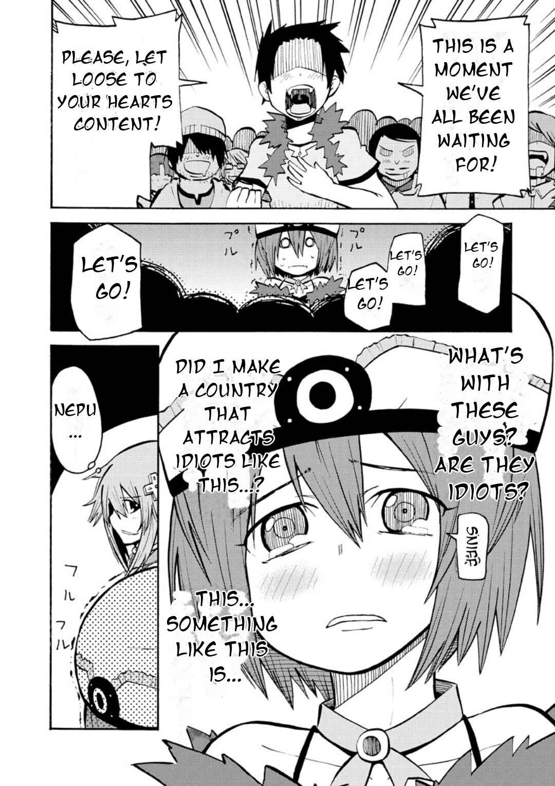 Page 9 Chapter 6 Hyperdimension Neptunia: The Animation - Comic Anthology - Dengeki Comics