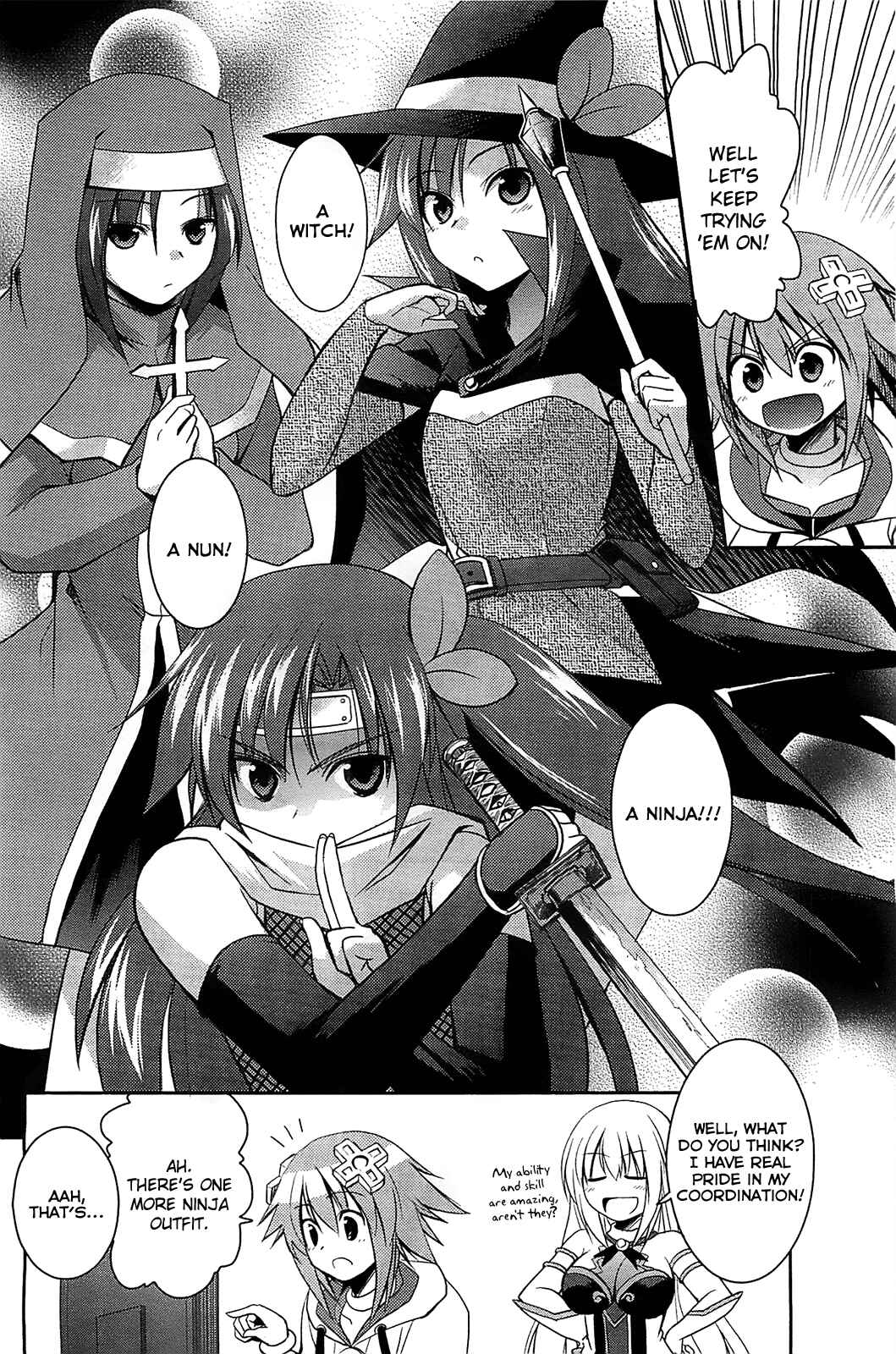 Page 10 Chapter 5 Hyperdimension Neptunia: The Animation - Comic Anthology - Dengeki Comics