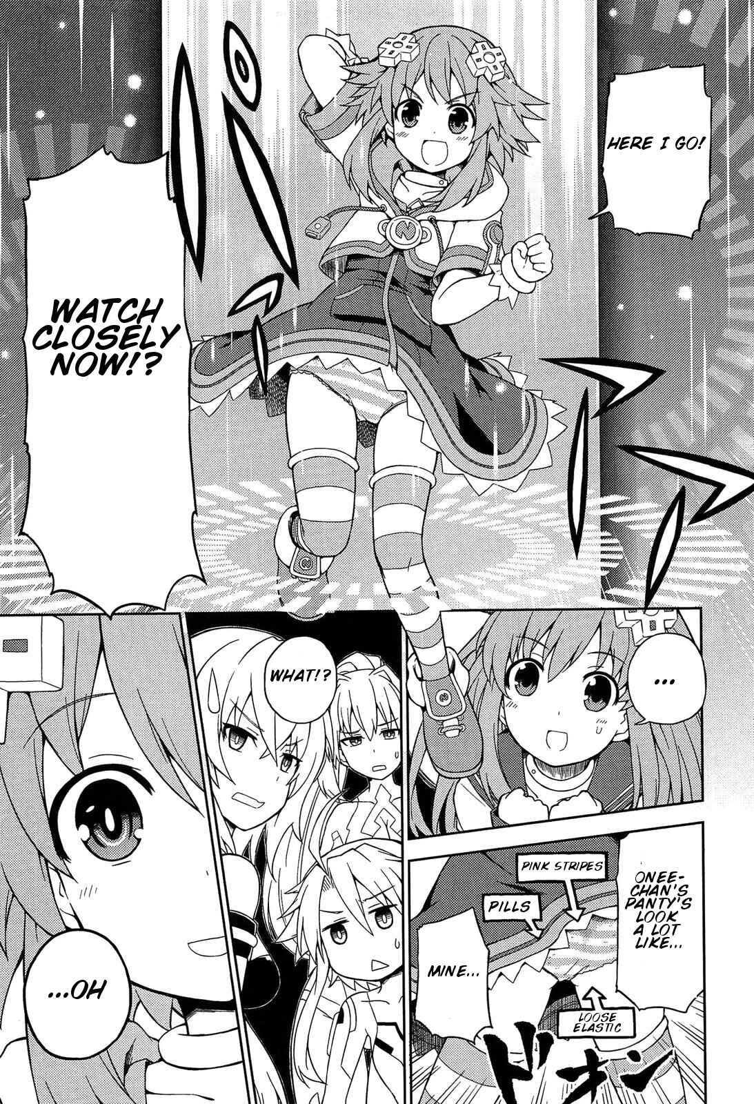 Page 7 Chapter 3 Hyperdimension Neptunia: The Animation - Comic Anthology - Dengeki Comics
