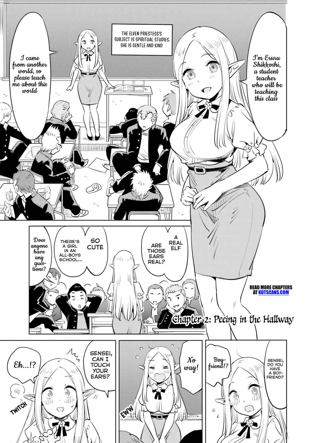 Page 2 Chapter 2 Elf-sensei no Toilet wa Doko desu ka?