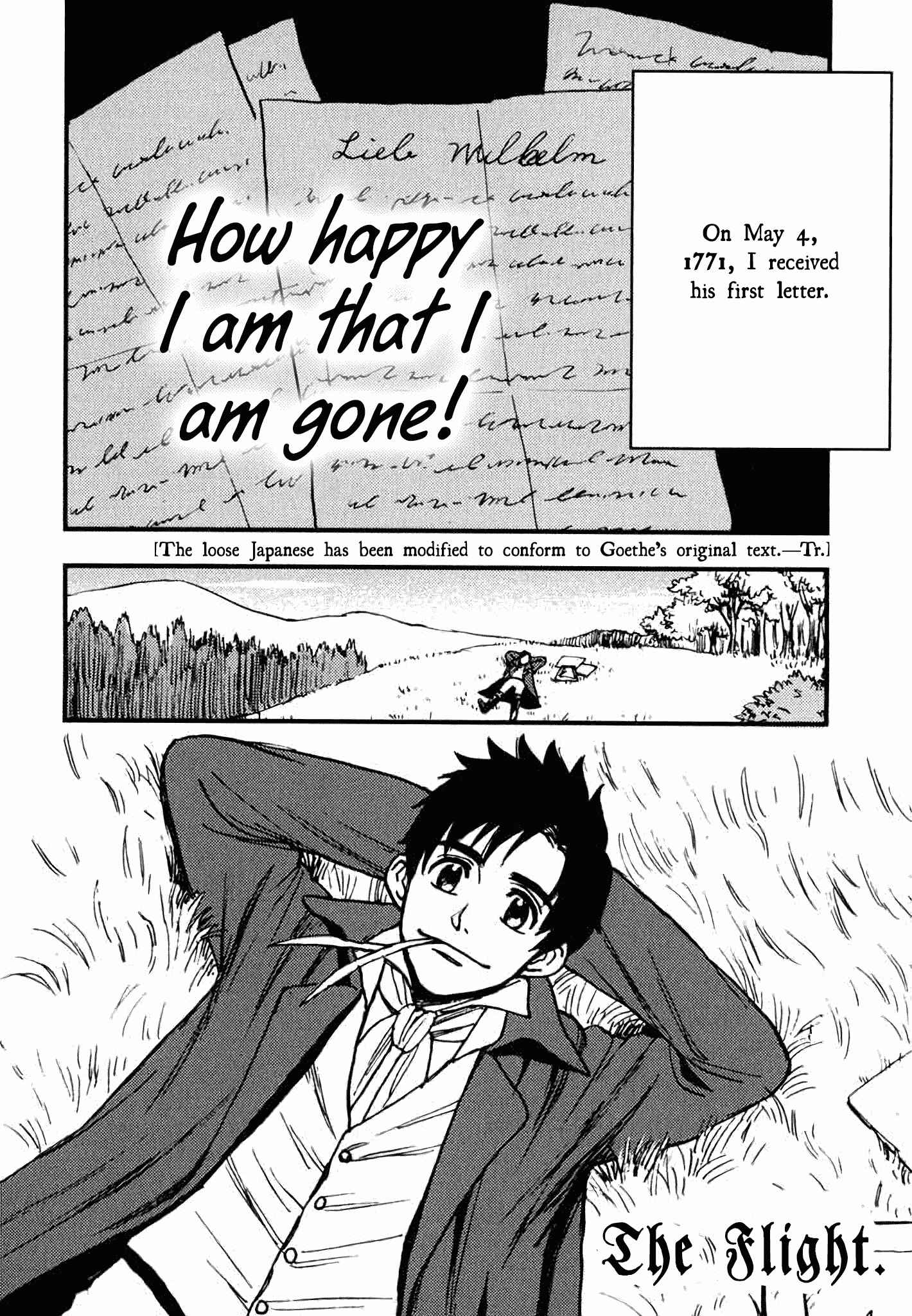 Page 1 Chapter 2 The Sorrows of Young Werther (Variety Art Works)