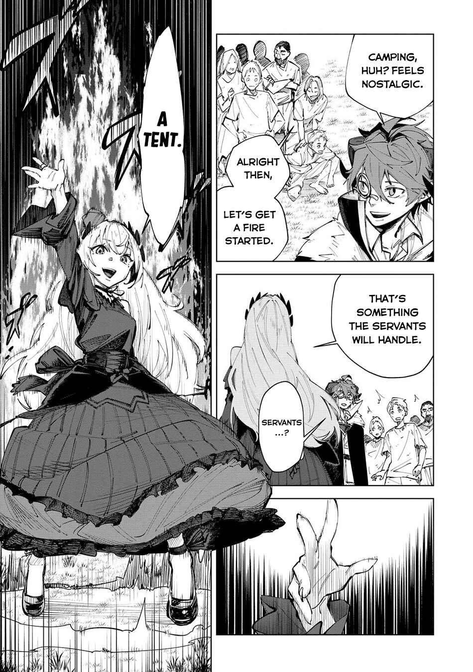 Page 8 Chapter 4 Uragirareta Touzoku, Kaitou Maou ni Natte Sekai wo Shouaku Suru