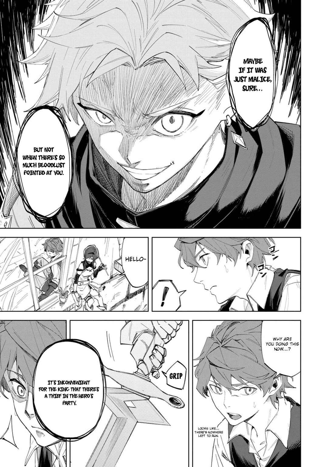 Page 14 Chapter 1.2 Uragirareta Touzoku, Kaitou Maou ni Natte Sekai wo Shouaku Suru
