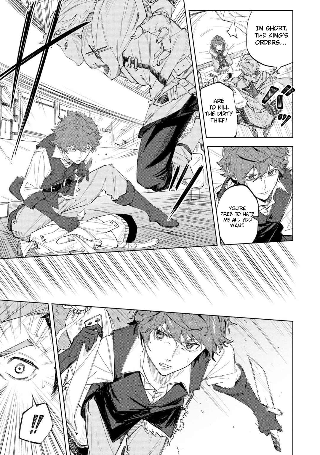 Page 16 Chapter 1.2 Uragirareta Touzoku, Kaitou Maou ni Natte Sekai wo Shouaku Suru