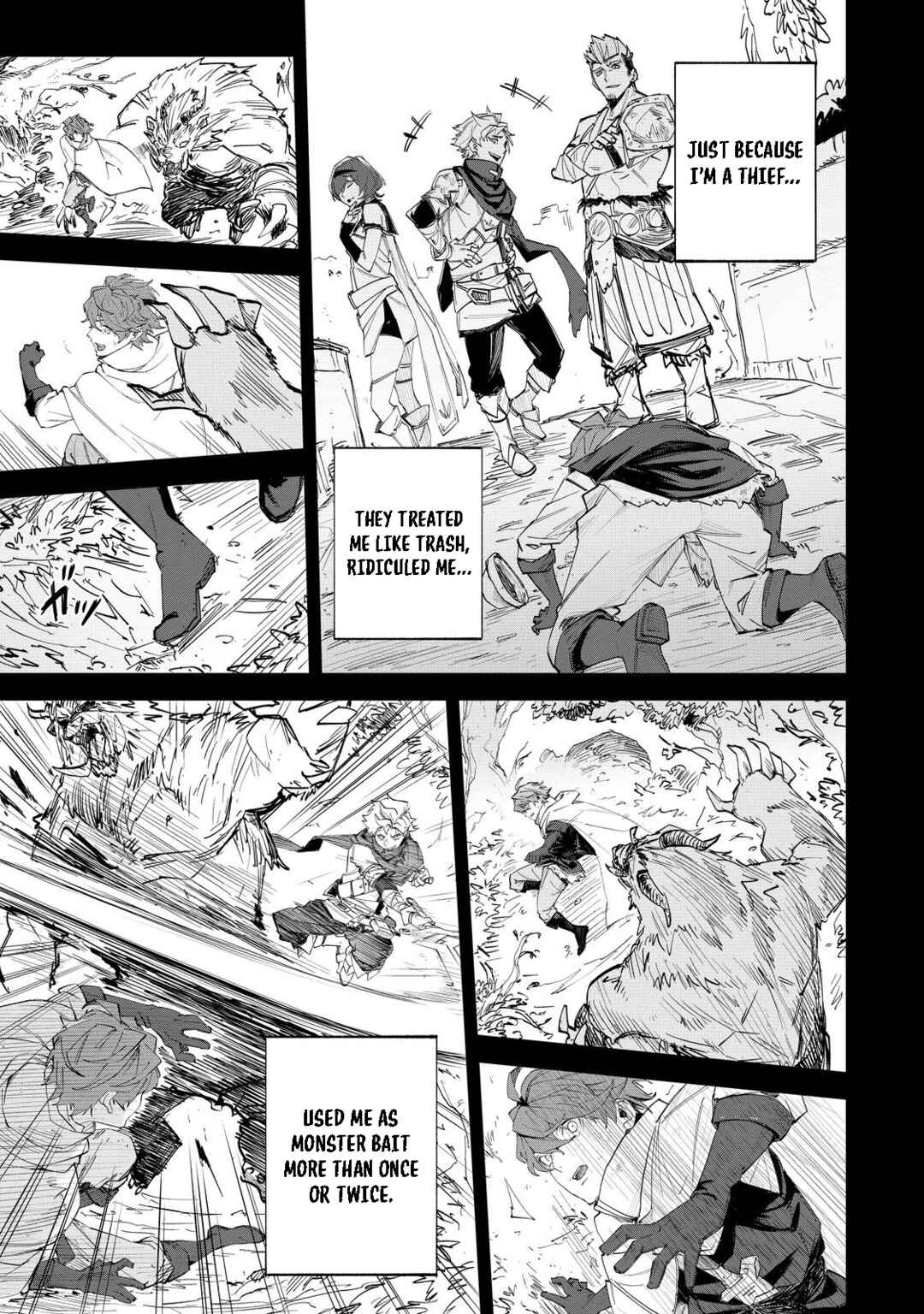 Page 6 Chapter 1.2 Uragirareta Touzoku, Kaitou Maou ni Natte Sekai wo Shouaku Suru