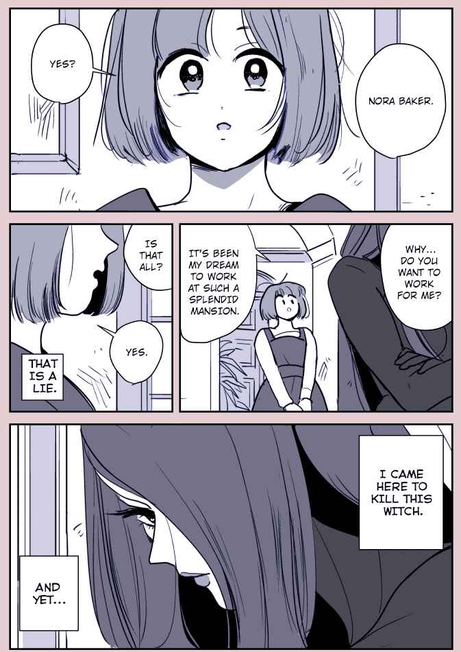 Page 1 Chapter 1 Witch and Maid-chan