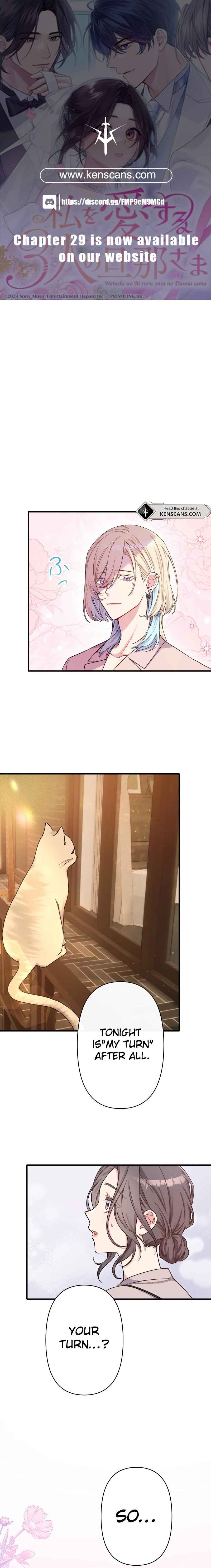 Page 1 Chapter 13 Watashi o Aisuru Sannin no Danna-sama