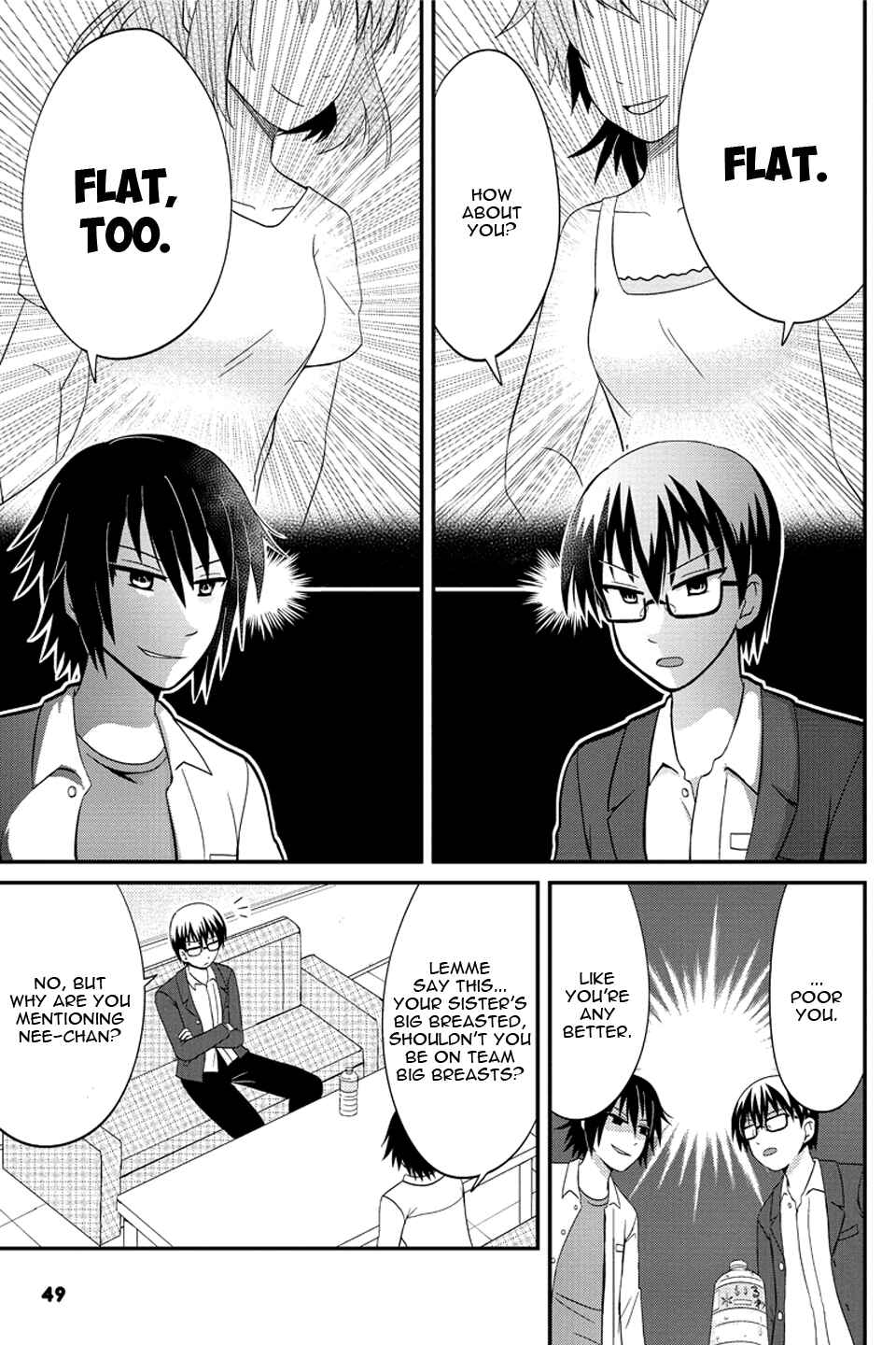 Page 8 Chapter 63 Kyoudai hodo Chikaku Tooimono wa Nai