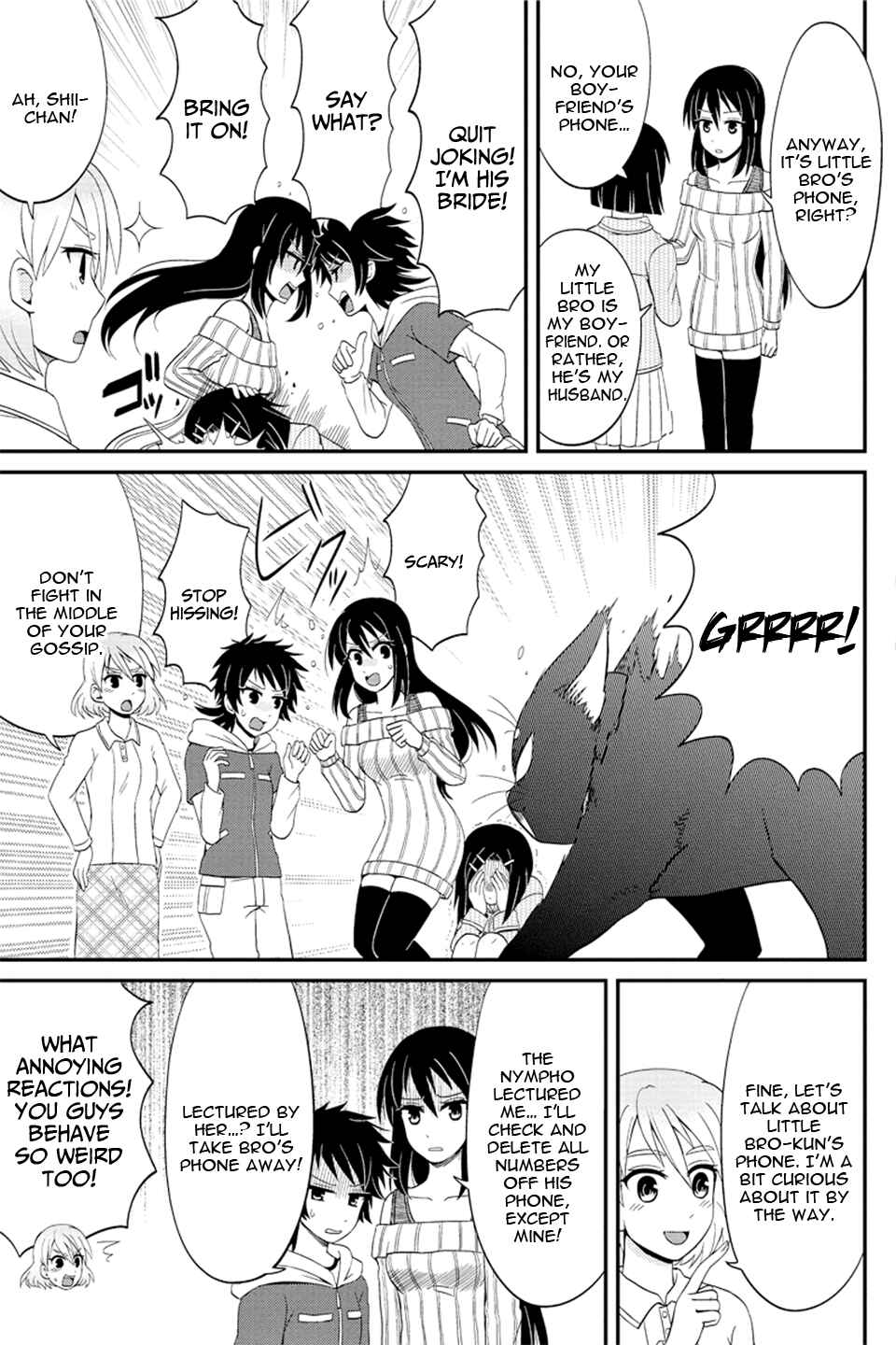 Page 4 Chapter 71 Kyoudai hodo Chikaku Tooimono wa Nai