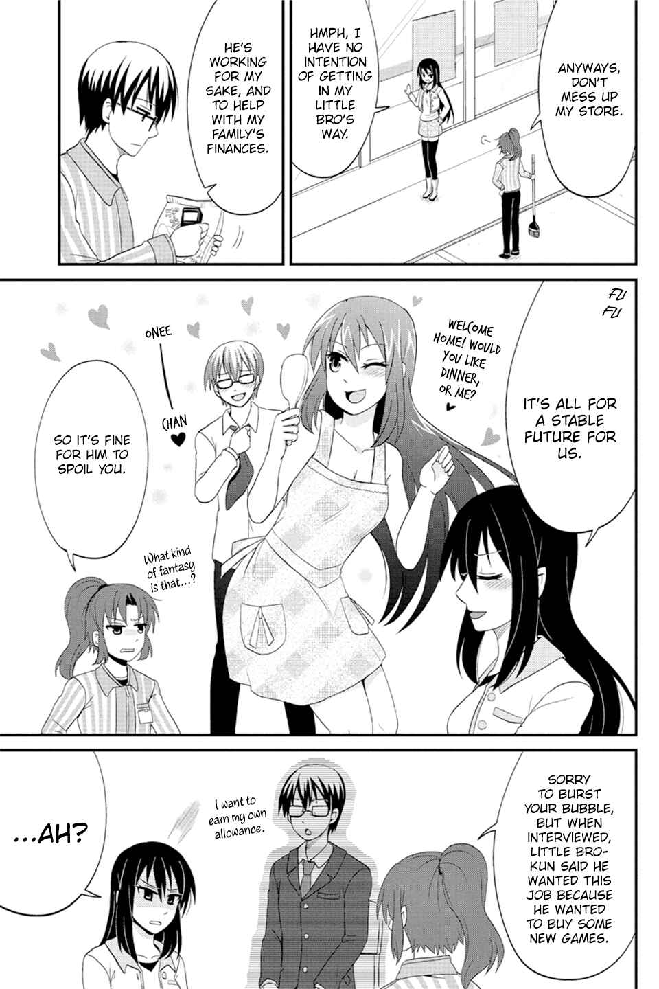 Page 6 Chapter 77 Kyoudai hodo Chikaku Tooimono wa Nai