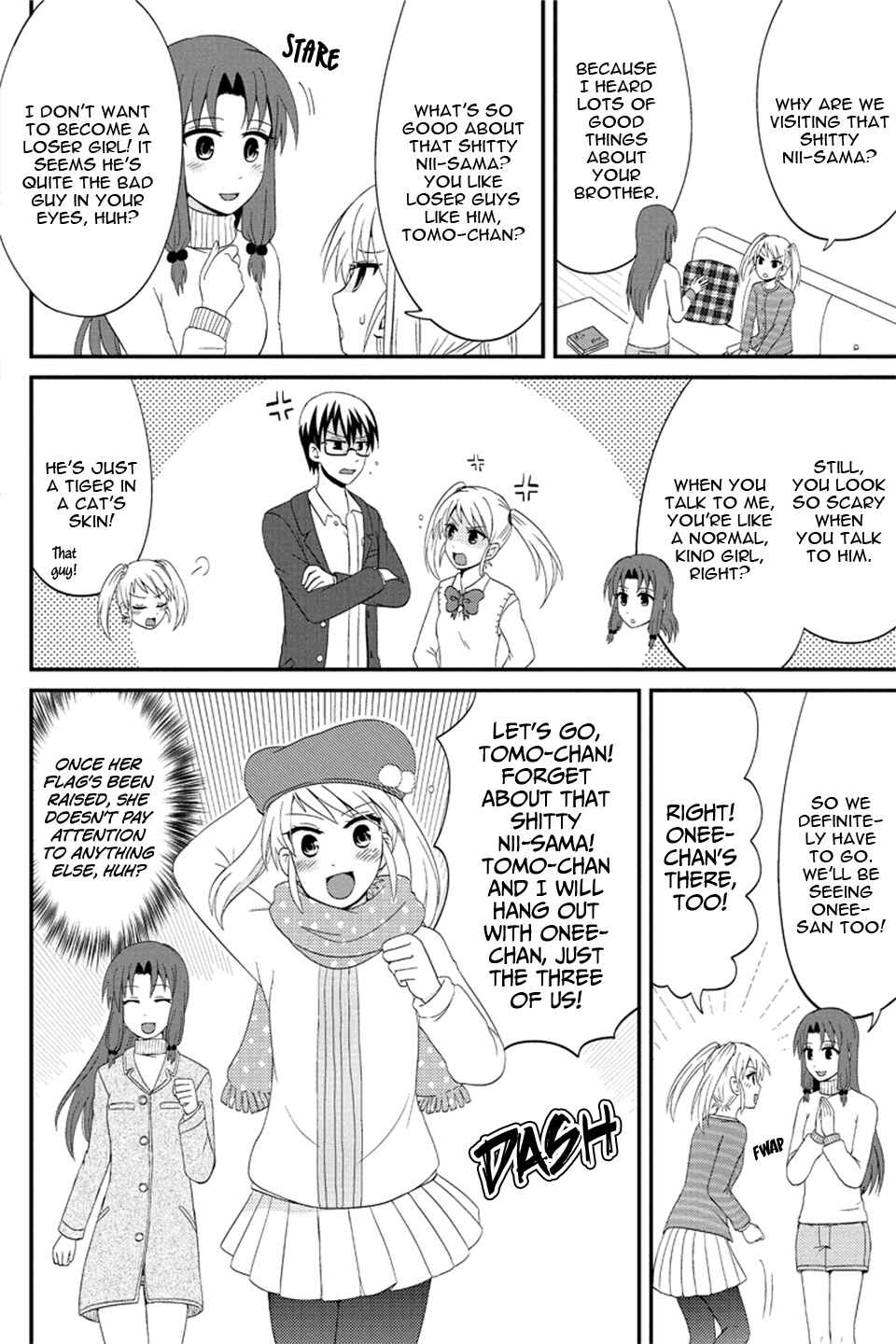Page 3 Chapter 67 Kyoudai hodo Chikaku Tooimono wa Nai