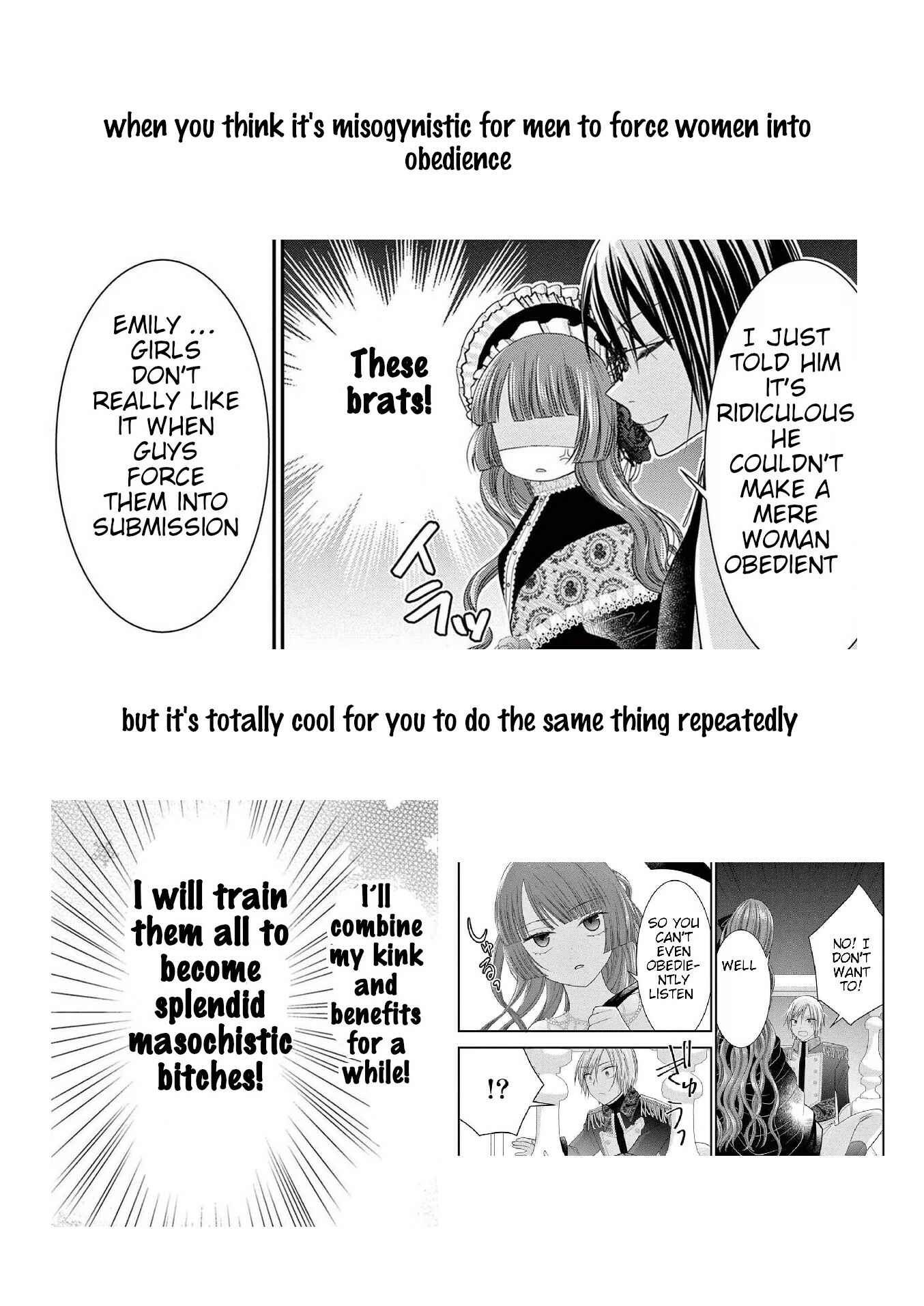 Page 32 Chapter 4 Tensei Akuyaku Reijou wa Misekake do S Ouji wo Oshioki shitai