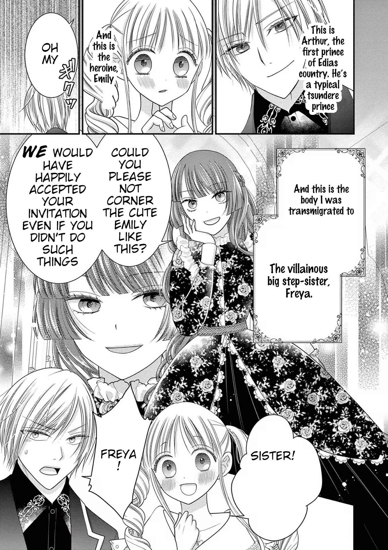 Page 3 Chapter 2 Tensei Akuyaku Reijou wa Misekake do S Ouji wo Oshioki shitai