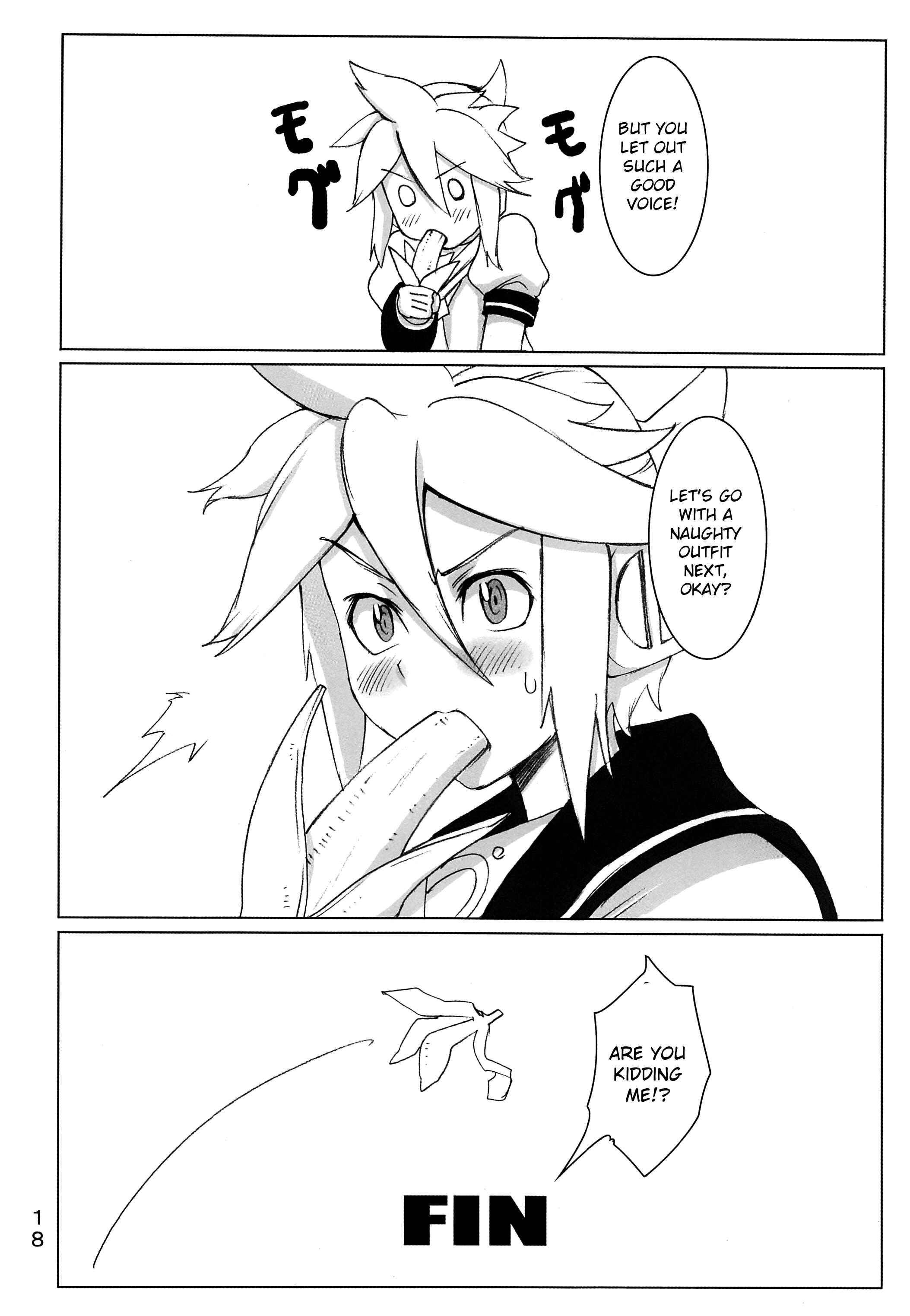 Page 21 Chapter Unknown_46f5 Vocaloid - Kagamine Len wa Choukyouchuu (Doujinshi)