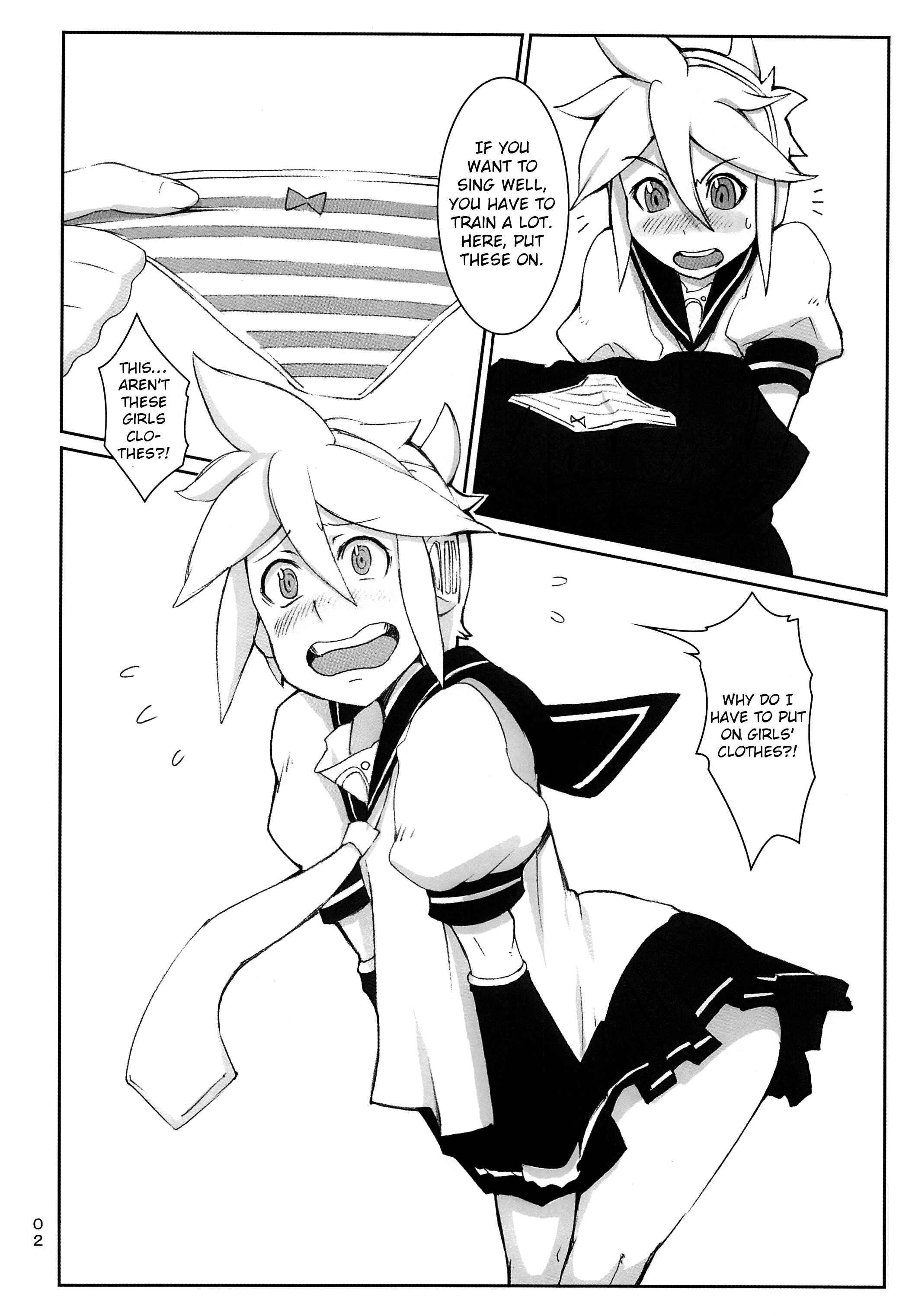 Page 5 Chapter Unknown_46f5 Vocaloid - Kagamine Len wa Choukyouchuu (Doujinshi)