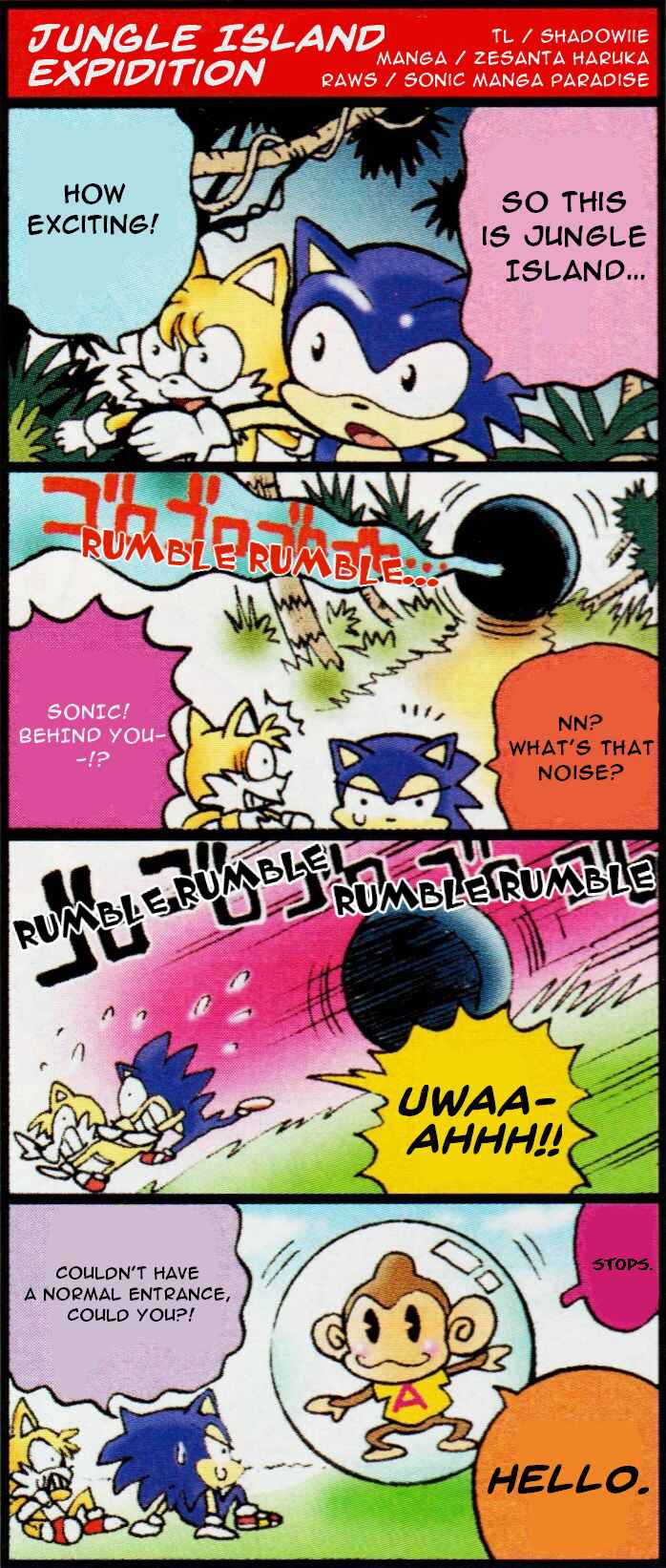 Page 7 Chapter 9.5 Dash & Spin: Hyper Speed Sonic