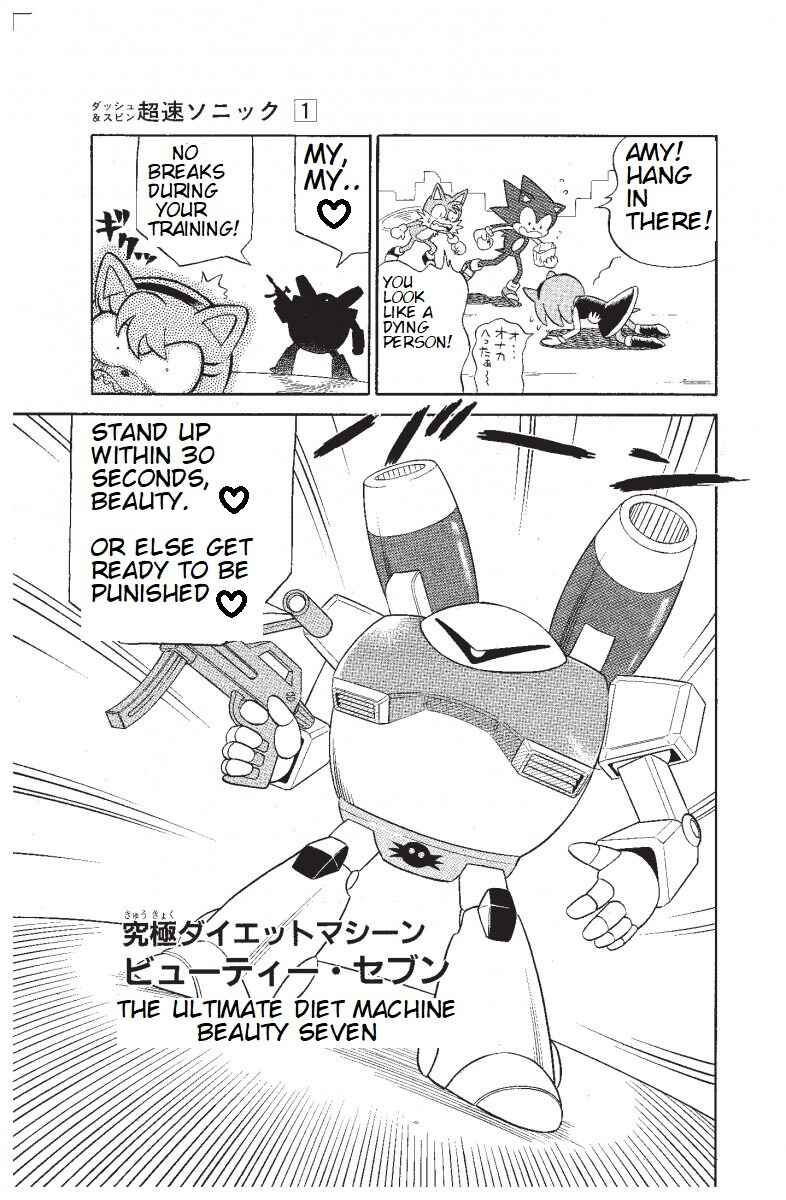 Page 7 Chapter 6 Dash & Spin: Hyper Speed Sonic