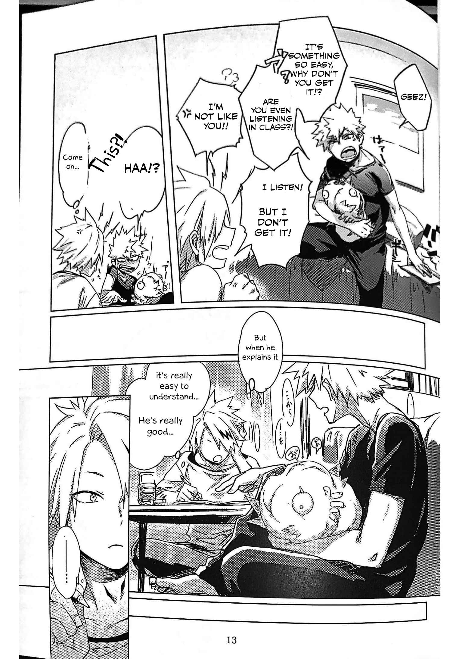 Page 12 Chapter Unknown_4de8 Boku no Hero Academia - Nanni mo Dekinai Kirishima wa Kawaii (Doujinshi)