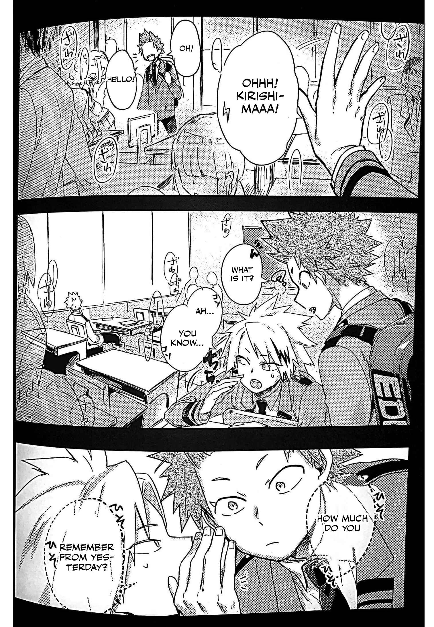 Page 37 Chapter Unknown_4de8 Boku no Hero Academia - Nanni mo Dekinai Kirishima wa Kawaii (Doujinshi)