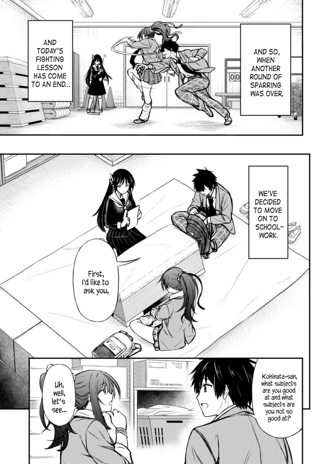 Page 17 Chapter 3 Houkago wa Kenka Saikyou no Gal ni Tsurekomareru Seikatsu - Kanojotachi ni Sukarete, Boku mo Saikyou ni!?