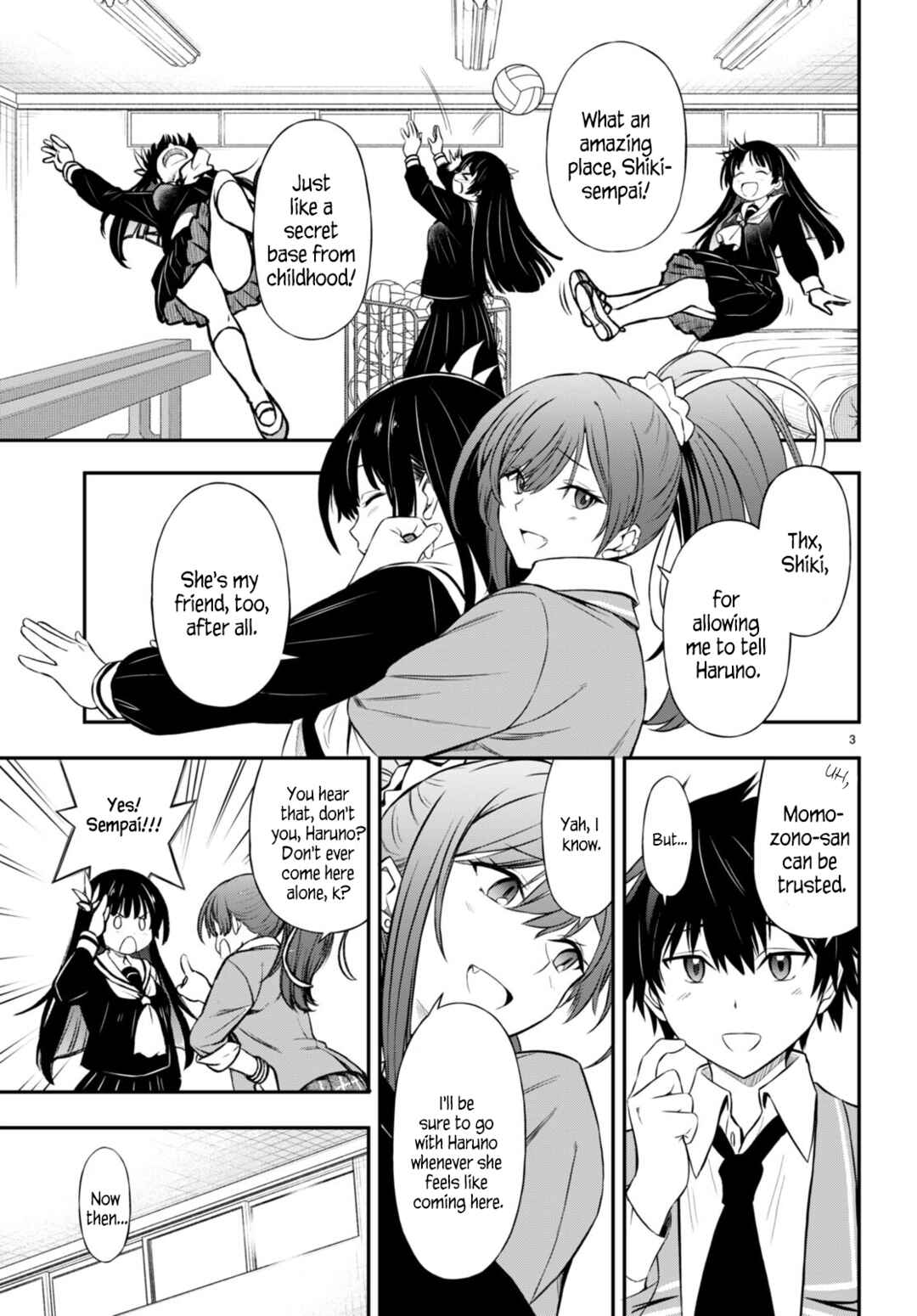 Page 3 Chapter 3 Houkago wa Kenka Saikyou no Gal ni Tsurekomareru Seikatsu - Kanojotachi ni Sukarete, Boku mo Saikyou ni!?