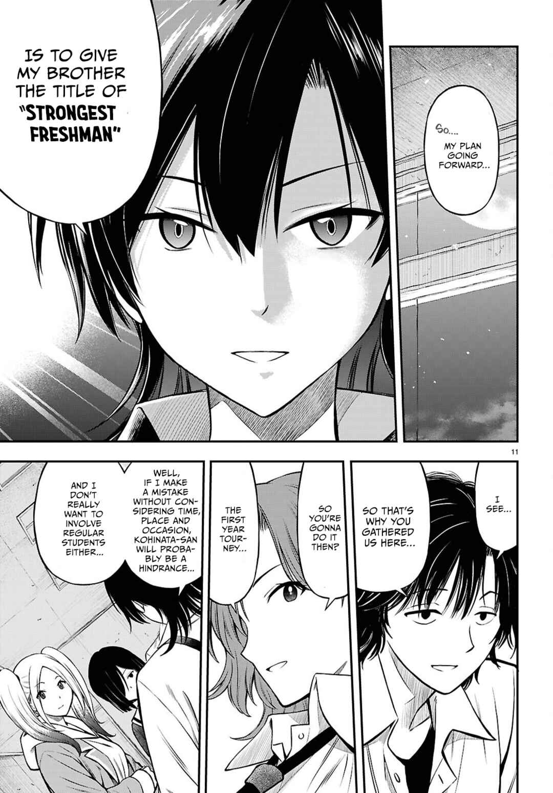 Page 10 Chapter 13 Houkago wa Kenka Saikyou no Gal ni Tsurekomareru Seikatsu - Kanojotachi ni Sukarete, Boku mo Saikyou ni!?