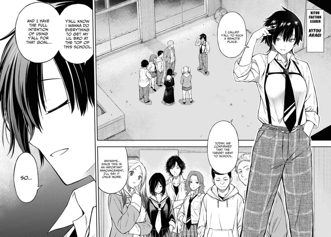 Page 8 Chapter 13 Houkago wa Kenka Saikyou no Gal ni Tsurekomareru Seikatsu - Kanojotachi ni Sukarete, Boku mo Saikyou ni!?