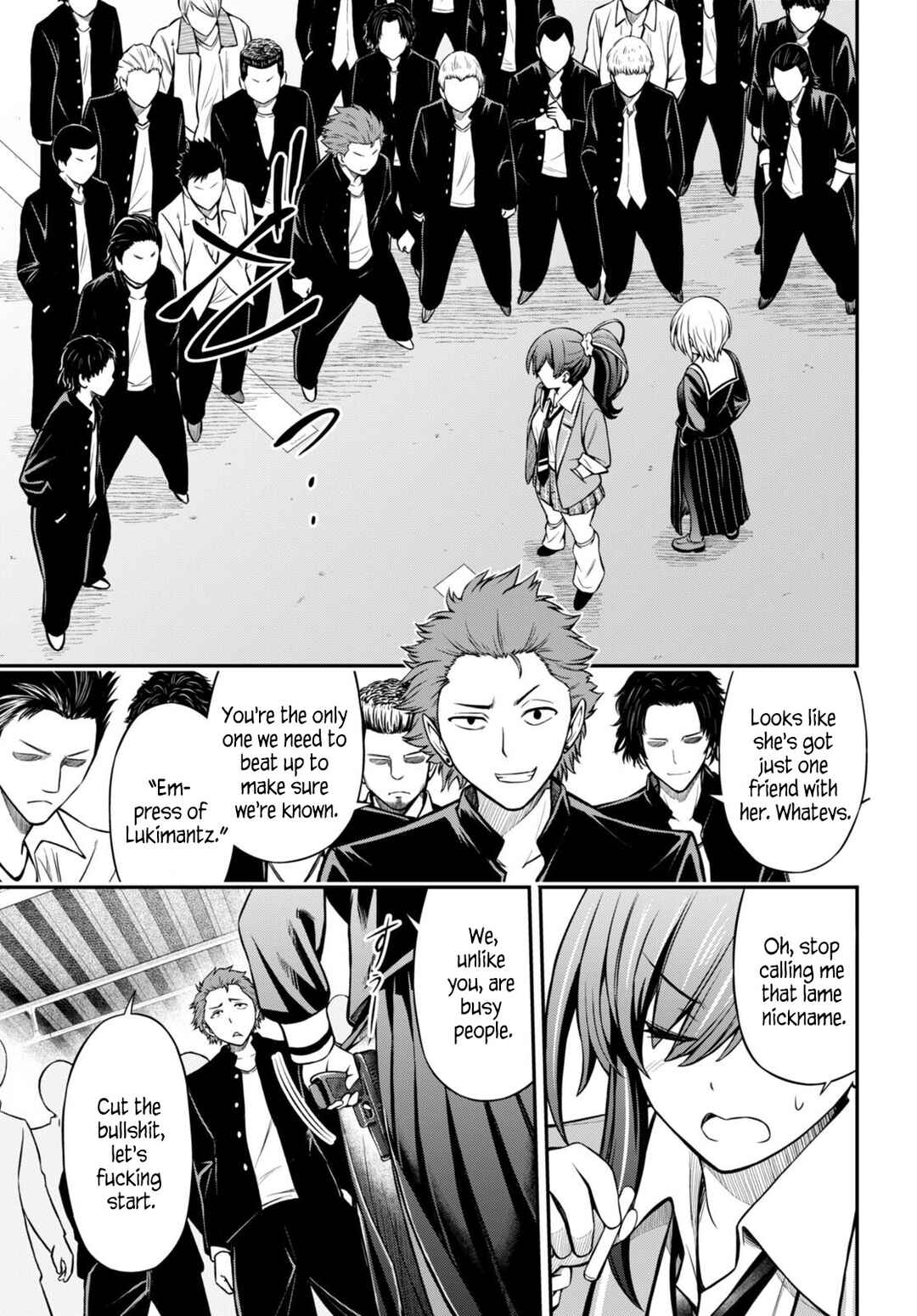 Page 11 Chapter 5 Houkago wa Kenka Saikyou no Gal ni Tsurekomareru Seikatsu - Kanojotachi ni Sukarete, Boku mo Saikyou ni!?