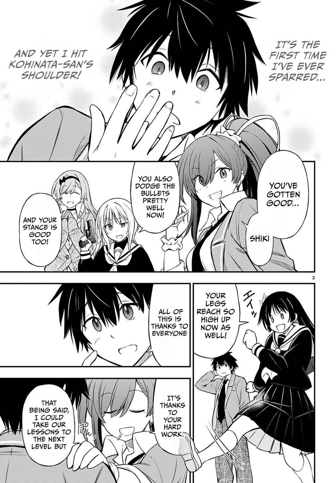 Page 3 Chapter 8 Houkago wa Kenka Saikyou no Gal ni Tsurekomareru Seikatsu - Kanojotachi ni Sukarete, Boku mo Saikyou ni!?