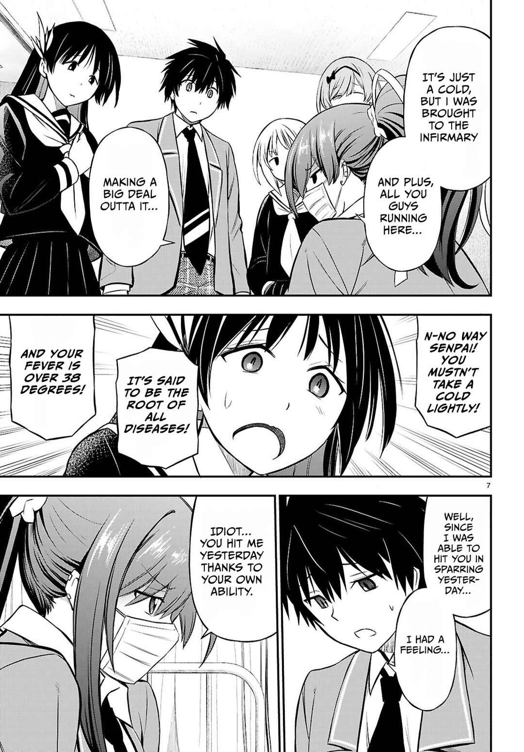 Page 7 Chapter 8 Houkago wa Kenka Saikyou no Gal ni Tsurekomareru Seikatsu - Kanojotachi ni Sukarete, Boku mo Saikyou ni!?