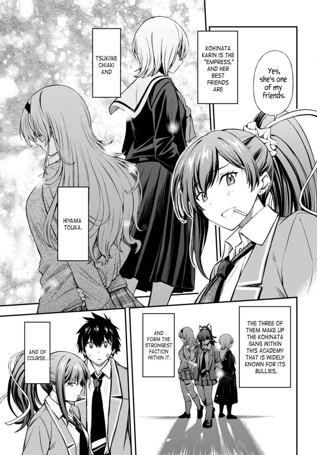 Page 9 Chapter 2 Houkago wa Kenka Saikyou no Gal ni Tsurekomareru Seikatsu - Kanojotachi ni Sukarete, Boku mo Saikyou ni!?